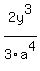 +2y%5E3%2F3a%5E4+