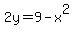 +2y+=9-x%5E2