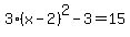 +3%28x-2%29%5E2-3=15+