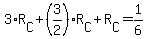 +3%2AR%5BC%5D+%2B+%283%2F2%29%2AR%5BC%5D+%2B+R%5BC%5D+=+1%2F6+