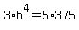 +3%2Ab%5E4+=+5%2A375+