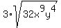 +3%2Asqrt%2832x%5E9y%5E4%29