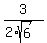 +3%2F%282%2Asqrt%286%29%29+