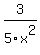 +3%2F+5x%5E2