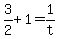 +3%2F2++%2B+1+=+1%2Ft+