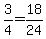 +3%2F4=18%2F24+