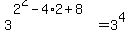 +3%5E%282%5E2+-+4%2A2+%2B+8%29+=+3%5E4