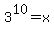 +3%5E10+=+x+