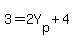 +3+=+2Y%5Bp%5D+%2B+4+