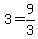 +3+=+9%2F3+