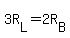 +3+R%5BL%5D+=+2R%5BB%5D+