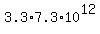 +3.3%2A7.3%2A10%5E12+