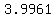 +3.9961+