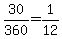 +30%2F360+=+1%2F12+