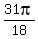 +31pi%2F18+