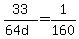 +33+%2F+%28+64d+%29+=+1%2F160+