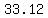 +33.12+