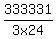 +33333+1%2F3+x+24