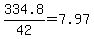 +334.8%2F42+=+7.97+