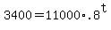 +3400+=+11000%2A.8%5Et+