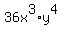 +36x%5E3%2Ay%5E4