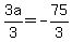 +3a%2F3+=+-75%2F3