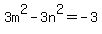 +3m%5E2-3n%5E2=+-3+