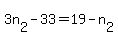 +3n%5B2%5D+-+33+=+19+-+n%5B2%5D+