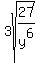 +3sqrt%2827%2Fy%5E6%29+