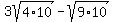 +3sqrt%284%2A10%29+-sqrt%289%2A10%29