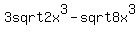 +3sqrt2x%5E3-sqrt8x%5E3+