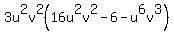 +3u%5E2v%5E2%2816u%5E2v%5E2-6-u%5E6v%5E3%29