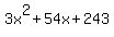 +3x%5E2%2B54x%2B243+
