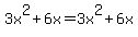 +3x%5E2%2B6x=3x%5E2%2B6x+