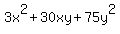 +3x%5E2+%2B+30xy+%2B+75y%5E2+