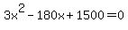 +3x%5E2+-180x%2B+1500=0