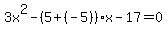 +3x%5E2-%285%2B%28-5%29%29x-17=0+