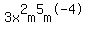 +3x%5E2m%5E5m%5E-4+