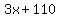 +3x+%2B+110+