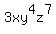 +3xy%5E4z%5E7