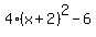 +4%28x%2B2%29%5E2-6%29+