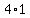 +4%2A1