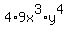 +4%2A9x%5E3%2Ay%5E4