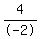 +4%2F-2+