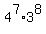 +4%5E7+%2A+3%5E8+