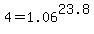 +4+=+1.06%5E23.8+