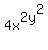 +4+x%5E2+y%5E2+%2C+3xy%5E4%2C+2xy%5E2