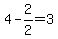 +4-2%2F2=3