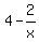 +4-2%2Fx