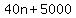 +40n+%2B+5000++